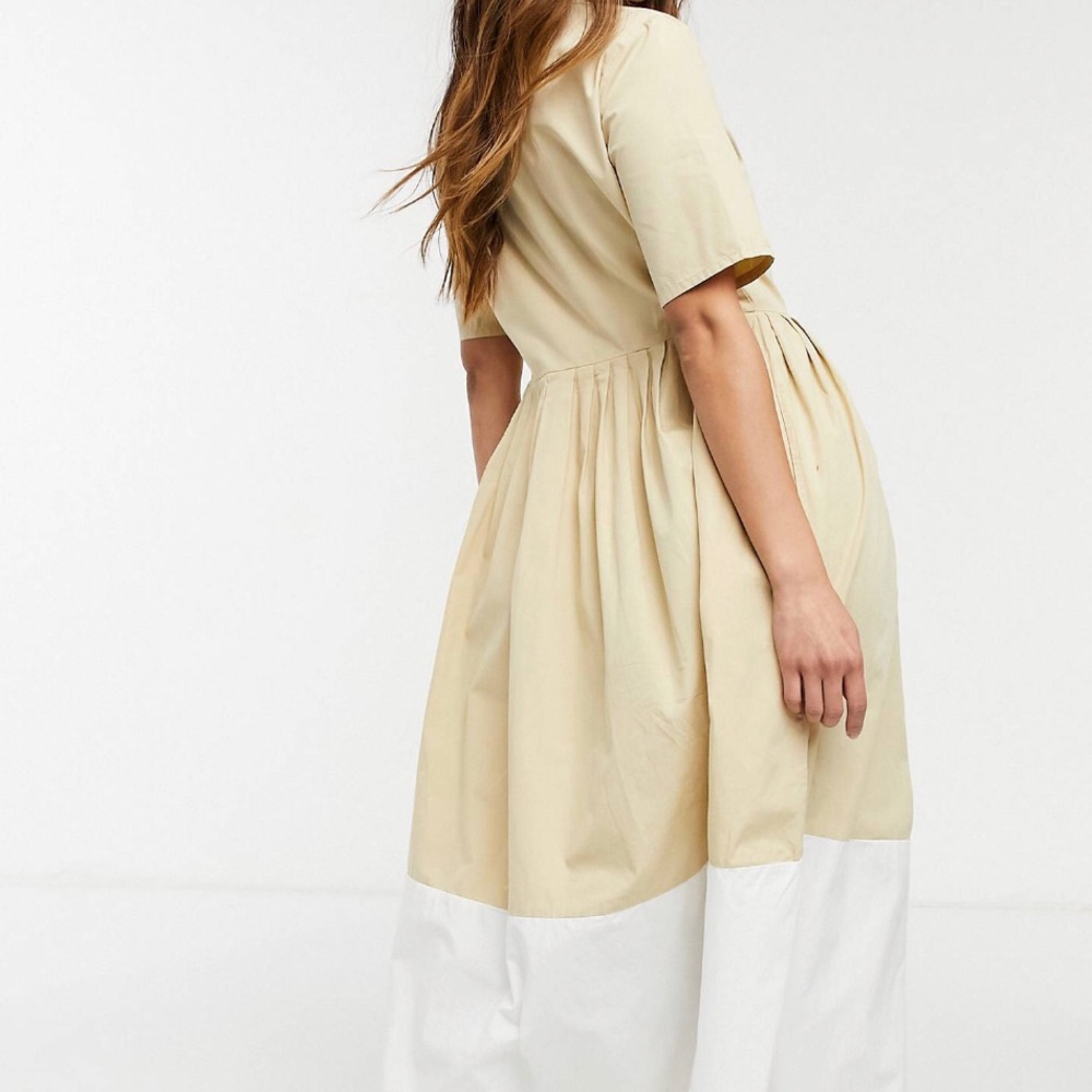 Y.A.S Pepper Color Block Maxi Dress